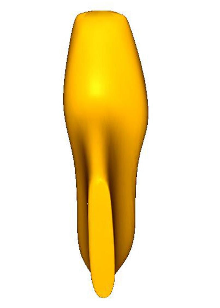 Ladies Sandal with Square Toe - 50mm Heel Height - Plastic shoe last TOP VIEW